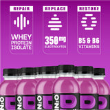 Protein2o etiqueta con ingredientes y beneficios claros
