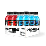 Protein2o close-up de la textura transparente que resalta ligereza