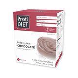 ProtiDIET frente del empaque mostrando 7 sobres y beneficios
