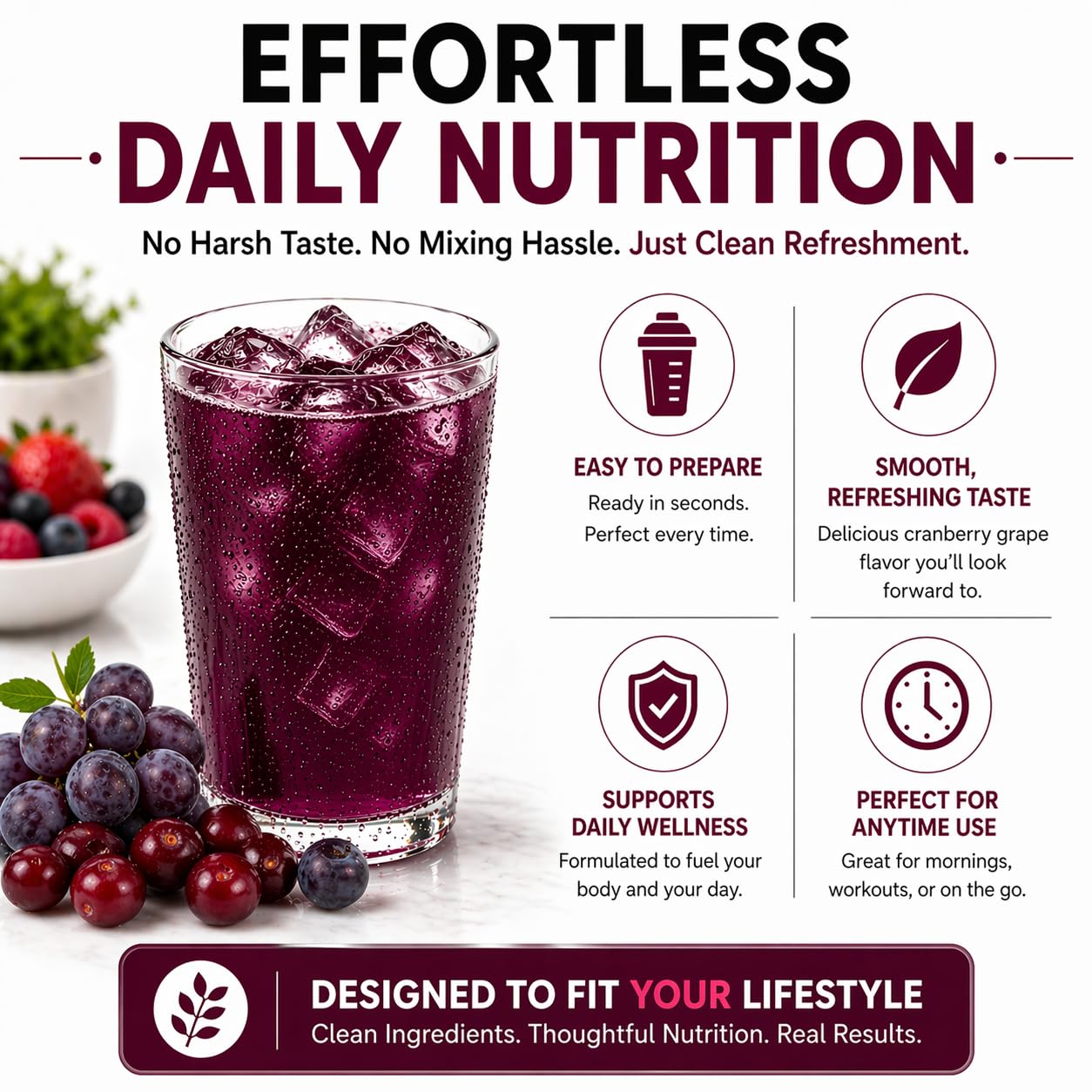 ProtiFit en ambiente lifestyle en oficina o gimnasio, consumo práctico