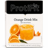 ProtiFit frente del paquete naranja mostrando diseño y beneficios