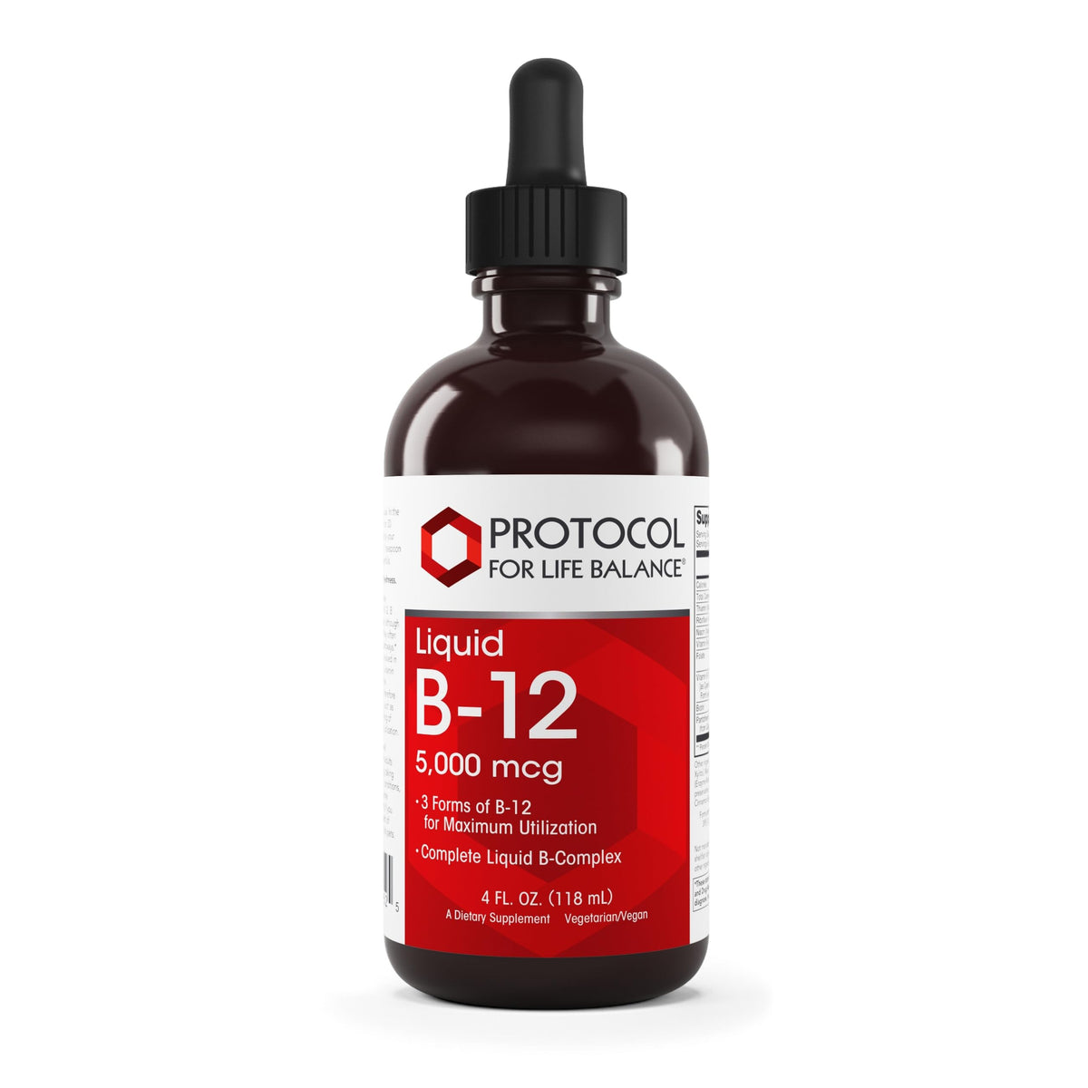 PROTOCOL FOR LIFE BALANCE botella frontal mostrando etiqueta clara y beneficio vegano