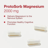 Protocol for Life Balance detalle de la etiqueta con información de Magtein