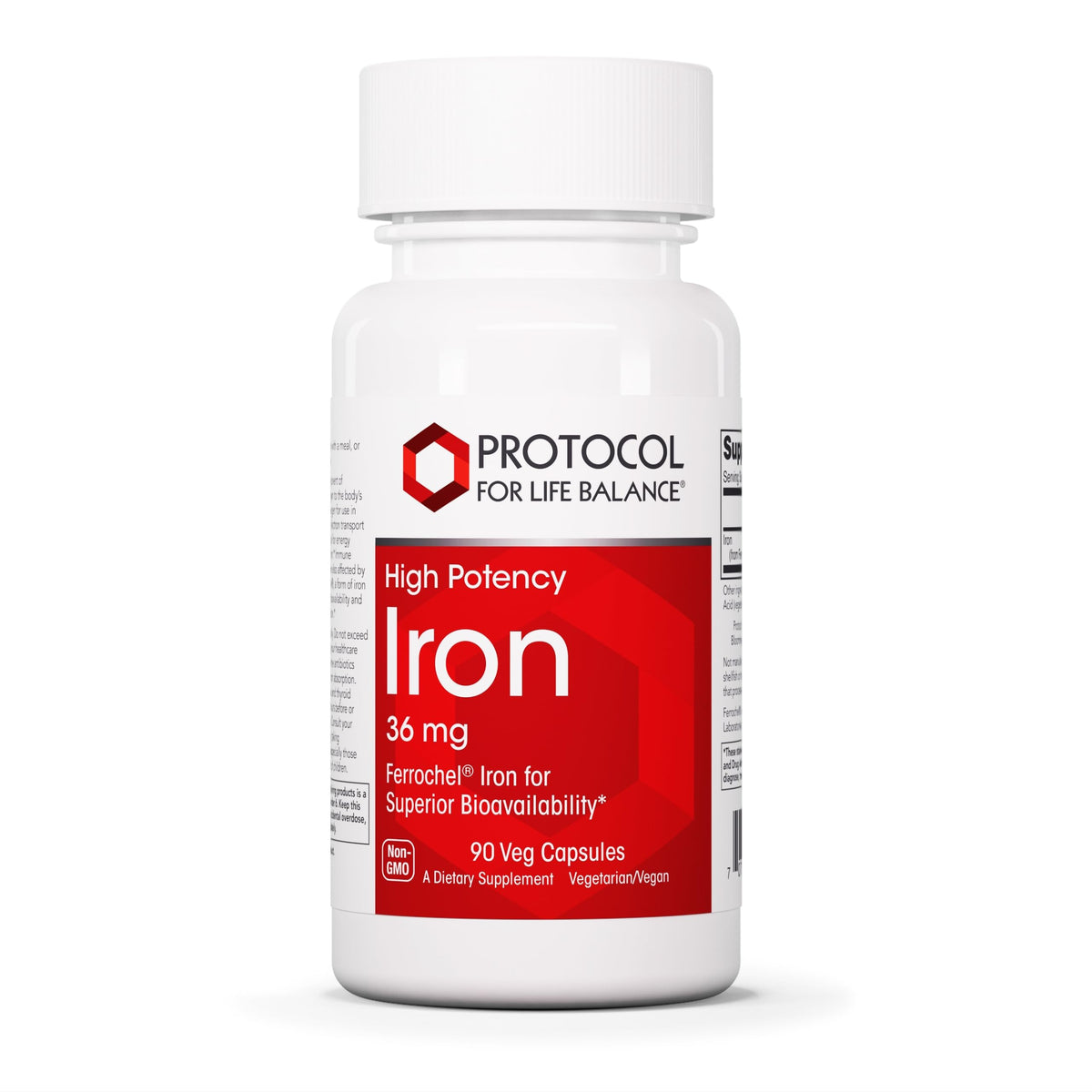 Protocol for Life Balance envase frontal mostrando el producto y beneficios