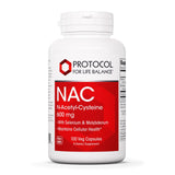 PROTOCOL FOR LIFE BALANCE envase frontal claro y profesional, confianza en calidad
