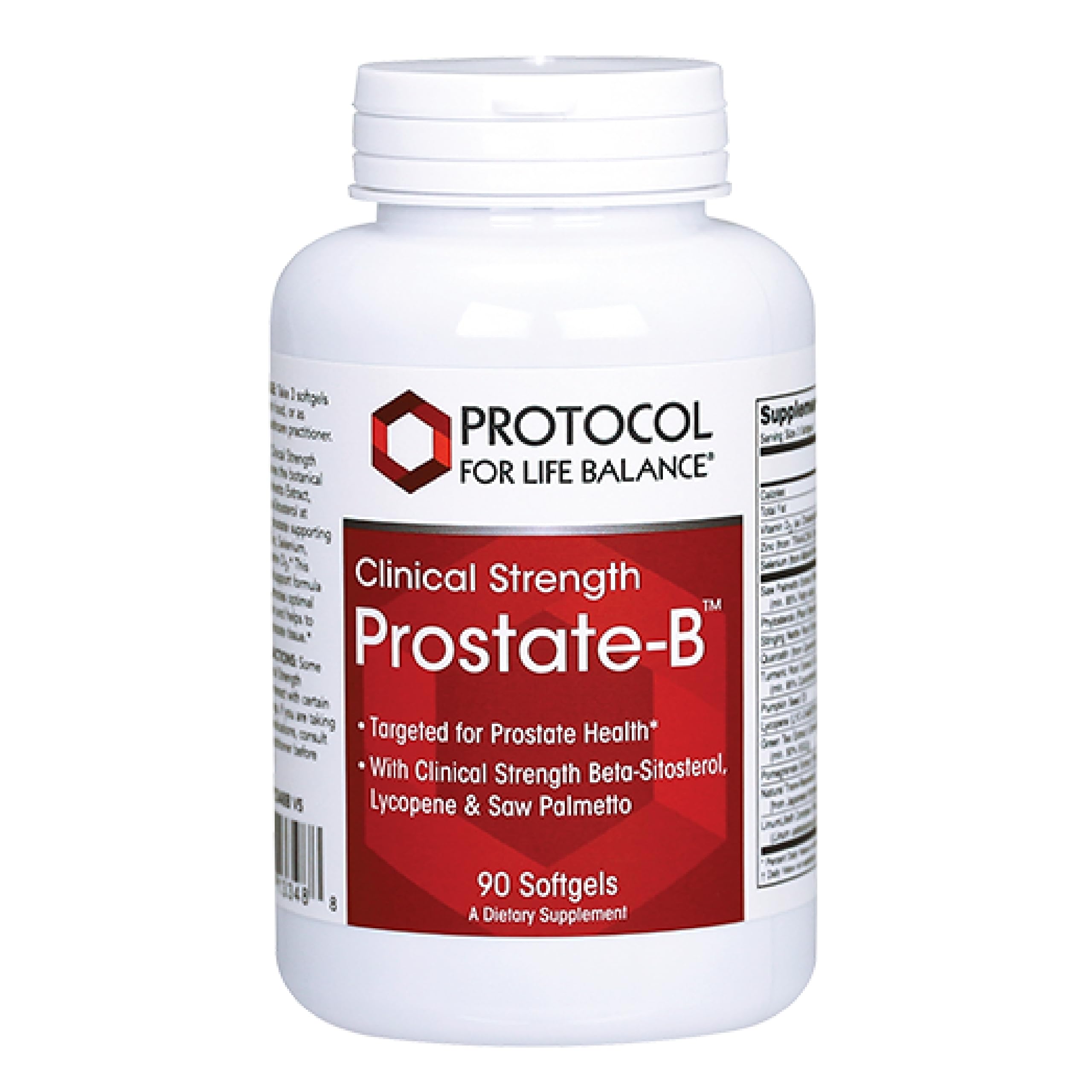 PROTOCOL FOR LIFE BALANCE vista frontal del envase mostrando beneficios