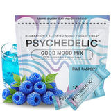Psychedelic Water vista frontal del empaque mostrando 14 sobres y comodidad