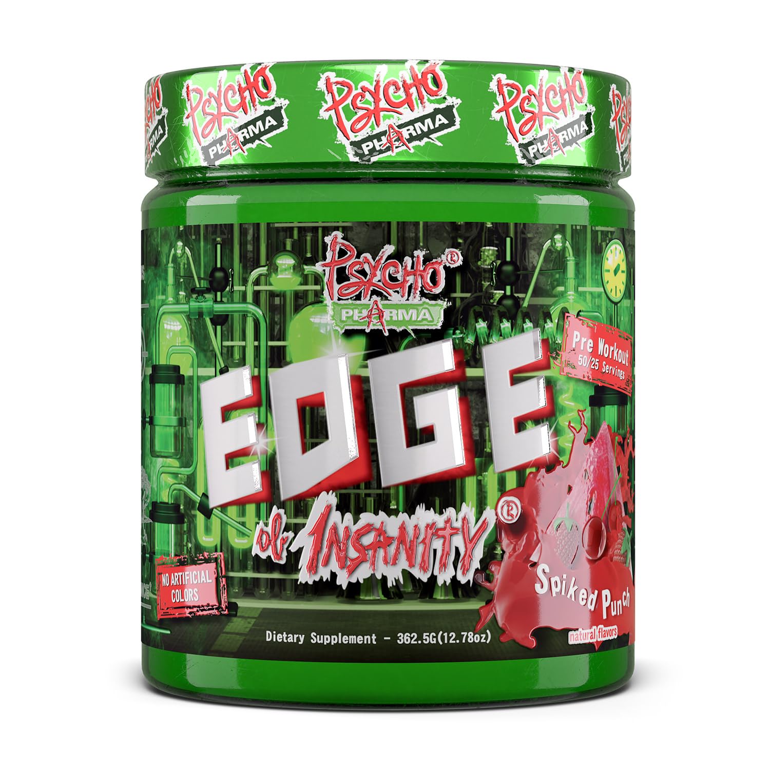 Psycho Pharma frontal del envase mostrando el producto y potencia