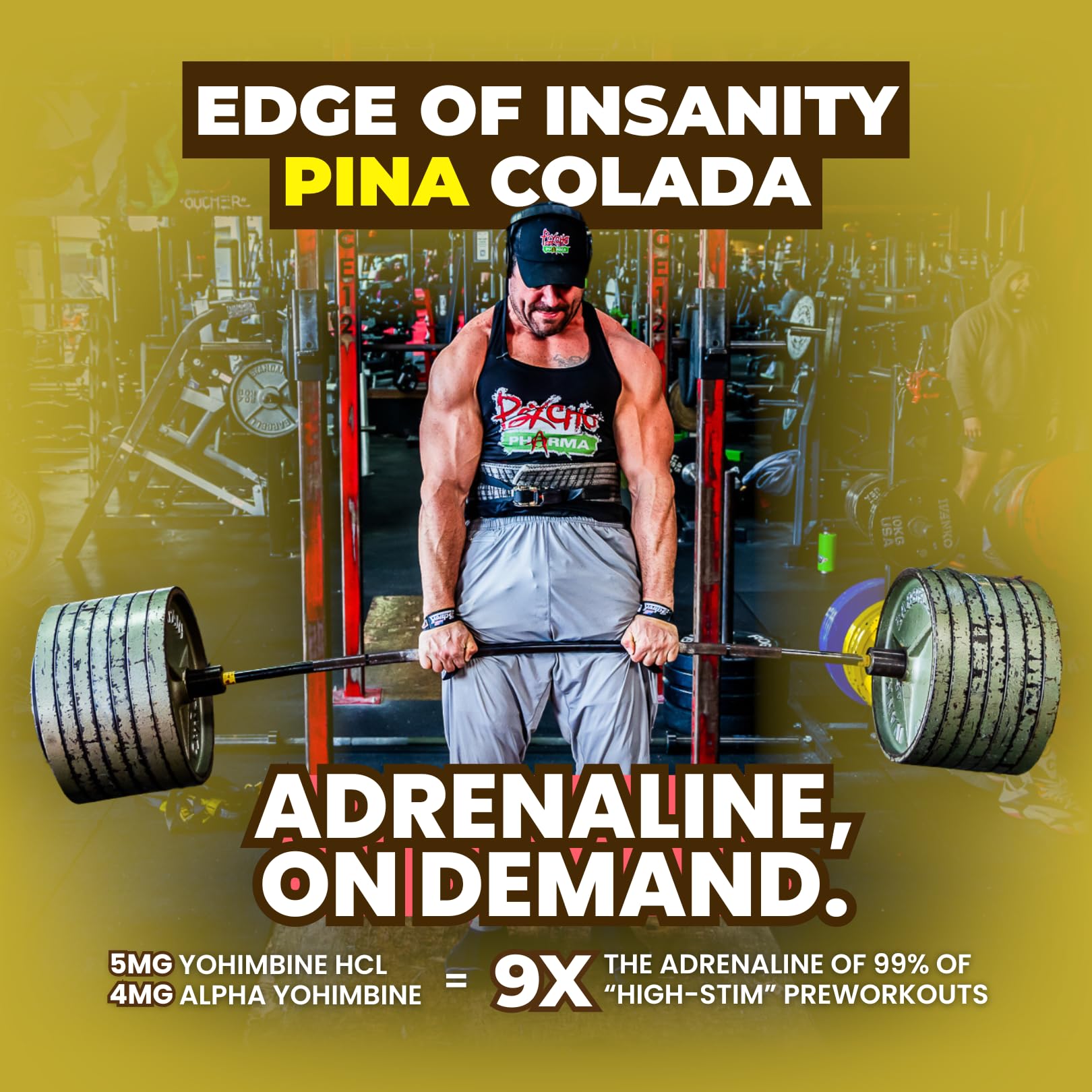 Psycho Pharma bebida pre-entreno mezclada lista para entrenar