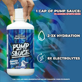 Pump Sauce botella abierta con medidor para dosificación precisa y práctica