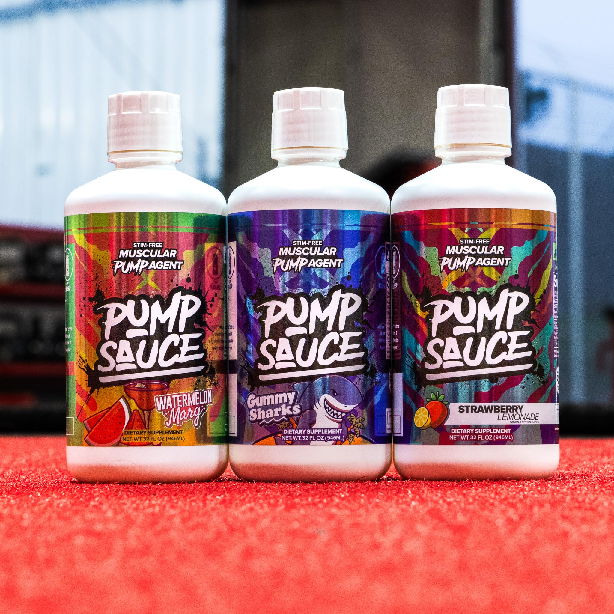 Pump Sauce mostrando citrulina malato como ingrediente clave para pumps