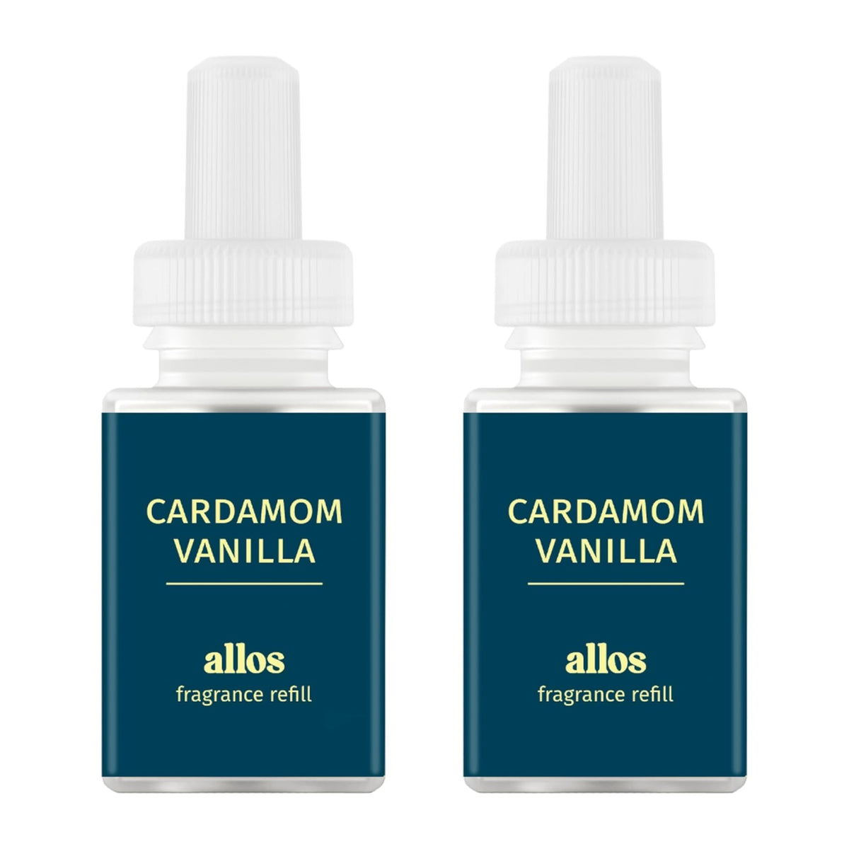 Pura Allos vista frontal del empaque mostrando diseño y beneficio aromático