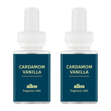 Pura Allos vista frontal del empaque mostrando diseño y beneficio aromático