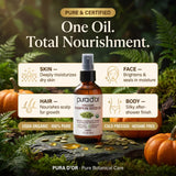 PURA D'OR aceite combinado con manteca en tarro para uso DIY y mezclas caseras