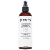 PURA D'OR frente del producto mostrando etiqueta y tamaño 16 oz beneficio de longevidad