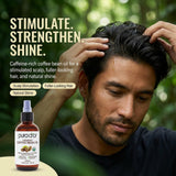PURA D'OR uso como mascarilla capilar para brillo y control del encrespamiento