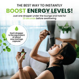 PURA VIDA MORINGA etiqueta con certificación USDA Organic para confianza