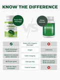Hojas de moringa Pura Vida detalle de textura que evidencia cultivo de calidad