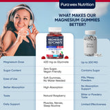 PURA WEX NUTRITION textura de goma sabor cereza, atractivo y sin azúcar