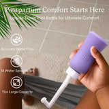 PurComfy forros con hamamelis mostrando textura refrescante y alivio rápido