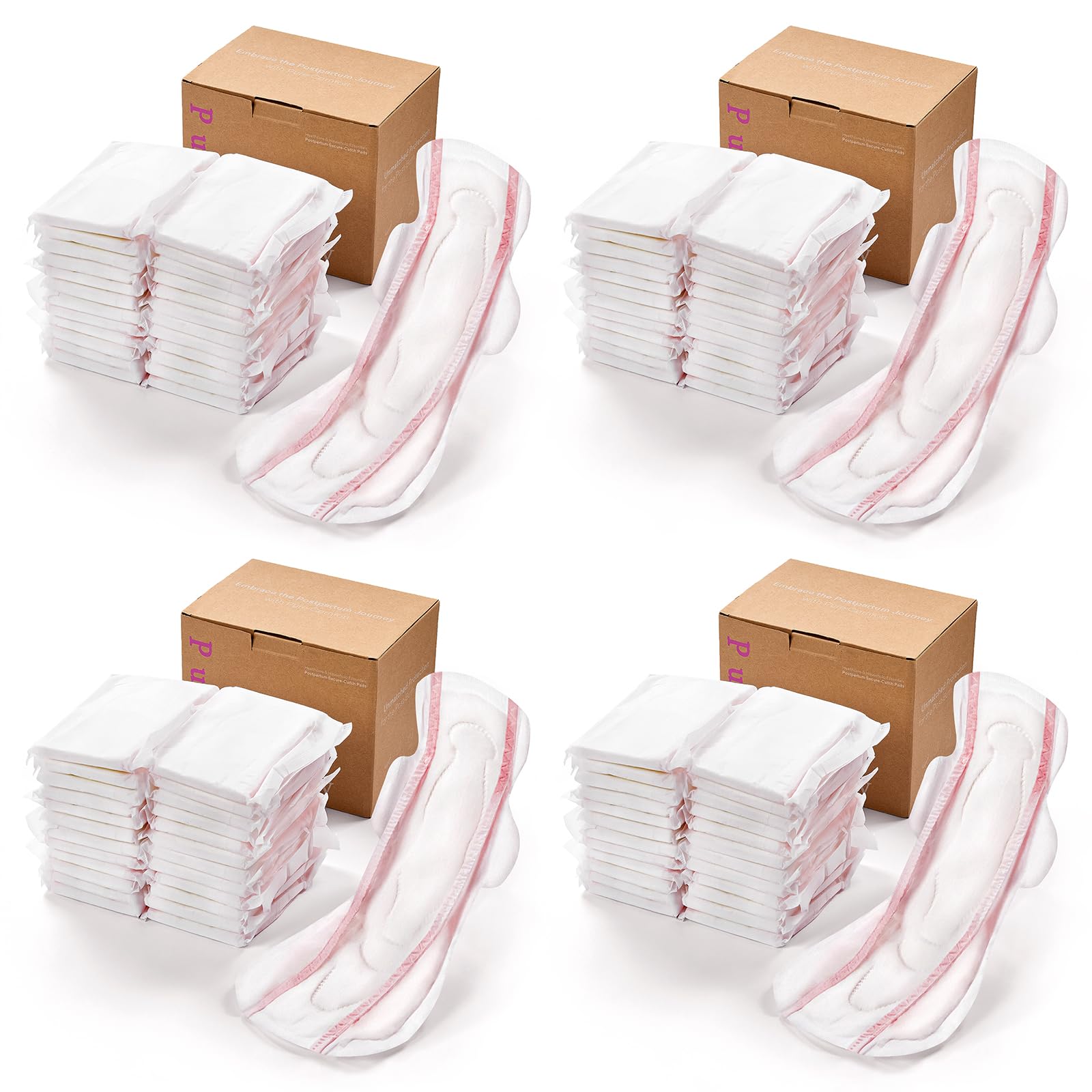 PurComfy empaque frontal mostrando 96 unidades y beneficio tranquilidad
