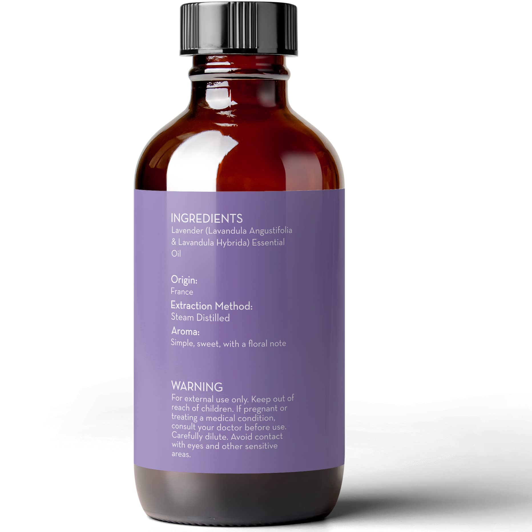 Pure Body Naturals jabón artesanal con lavanda mostrando aplicación en cosmética DIY