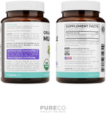 PURE CO envase abierto con cápsulas visibles para comprobar cantidad
