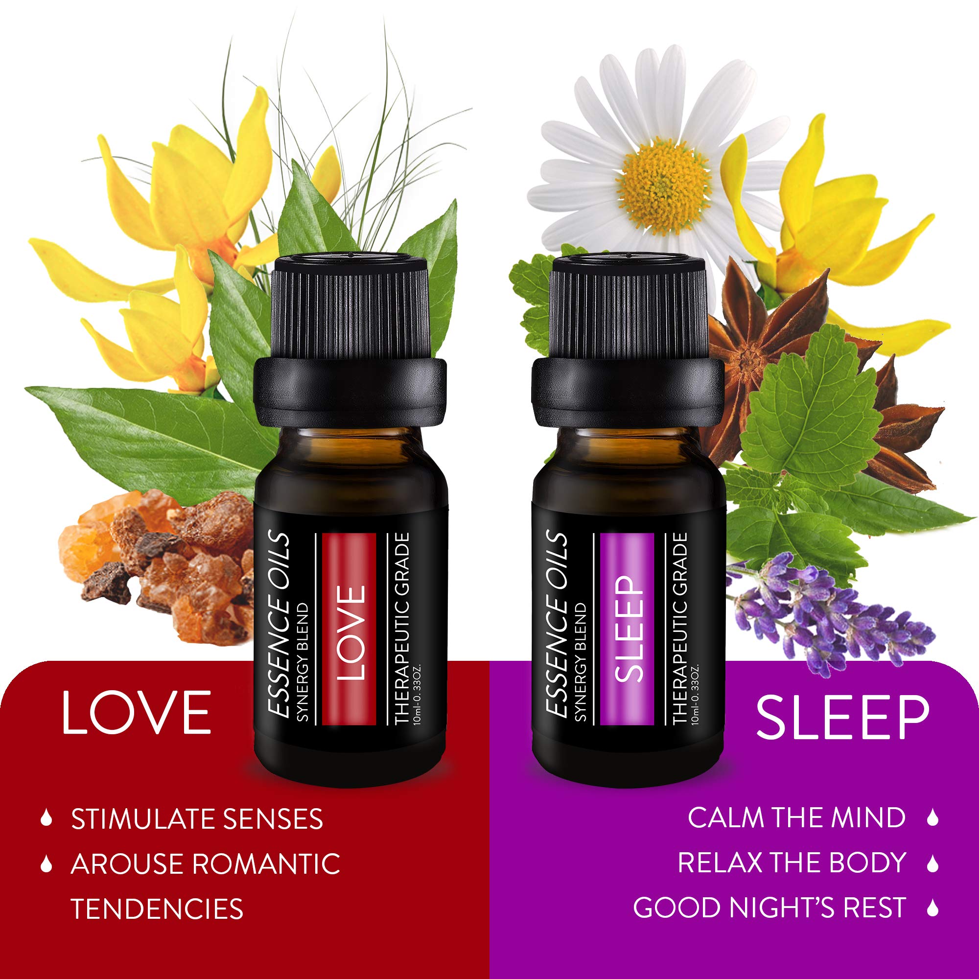Pure Daily Care comparación de tamaño con mano para visualizar los frascos de 10 ml