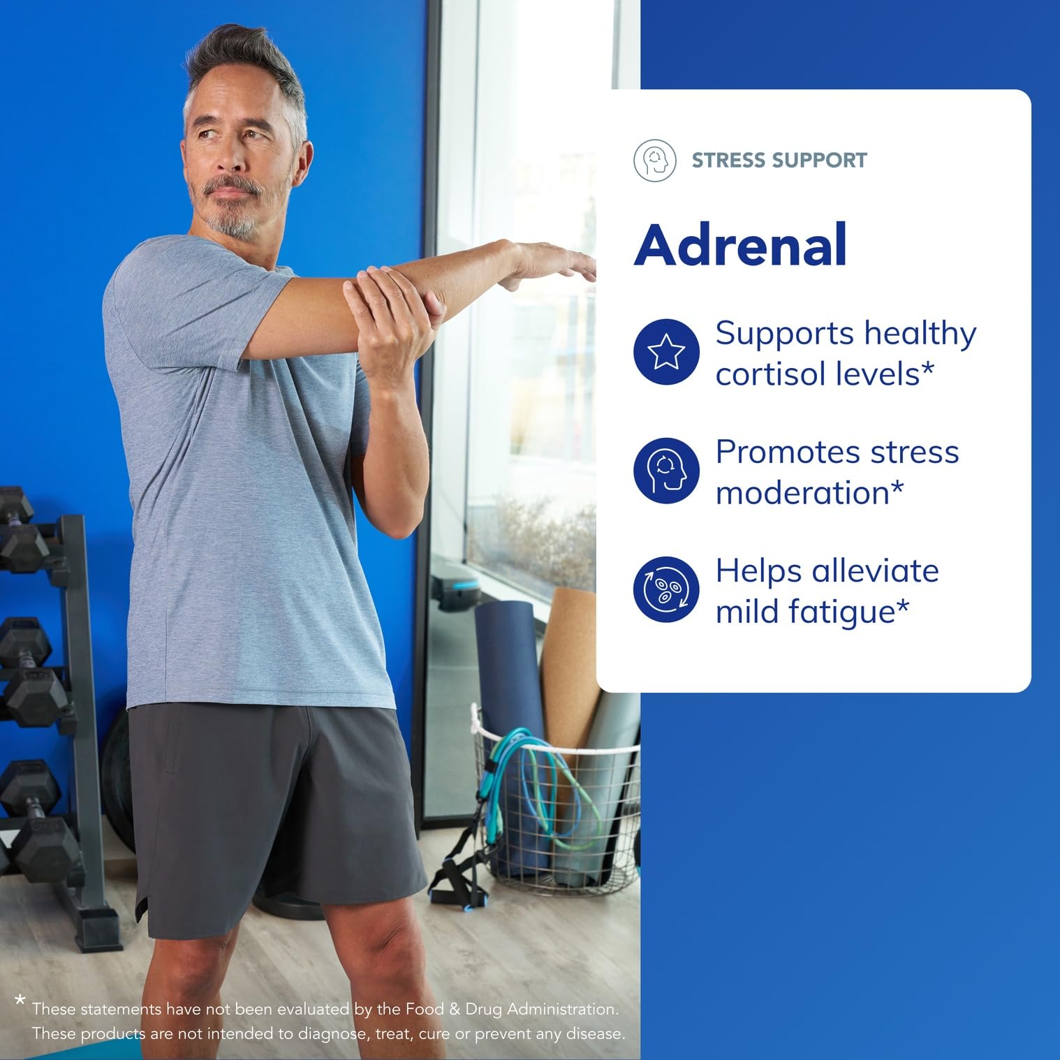 Pure Encapsulations ingredientes destacados de adrenal bovino y corteza
