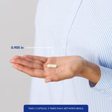 Pure Encapsulations bote abierto con cápsulas listas para toma diaria