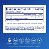 Pure Encapsulations cápsula en mano para visualización de dosis y uso