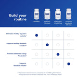 Pure Encapsulations BenfoMax etiqueta con información nutricional y pureza garantizada