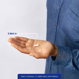 Pure Encapsulations etiqueta con lista de ingredientes y certificaciones
