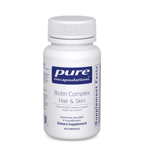 Pure Encapsulations envase frontal mostrando diseño y cantidad de 60 cápsulas, confianza en pureza