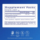 Pure Encapsulations detalle lateral del envase resaltando ingredientes limpios