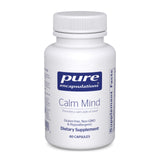 Pure Encapsulations envase Calm Mind frontal mostrando diseño y claridad