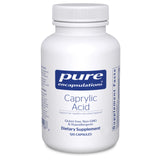 Pure Encapsulations frasco frontal mostrando 120 cápsulas y etiqueta clara
