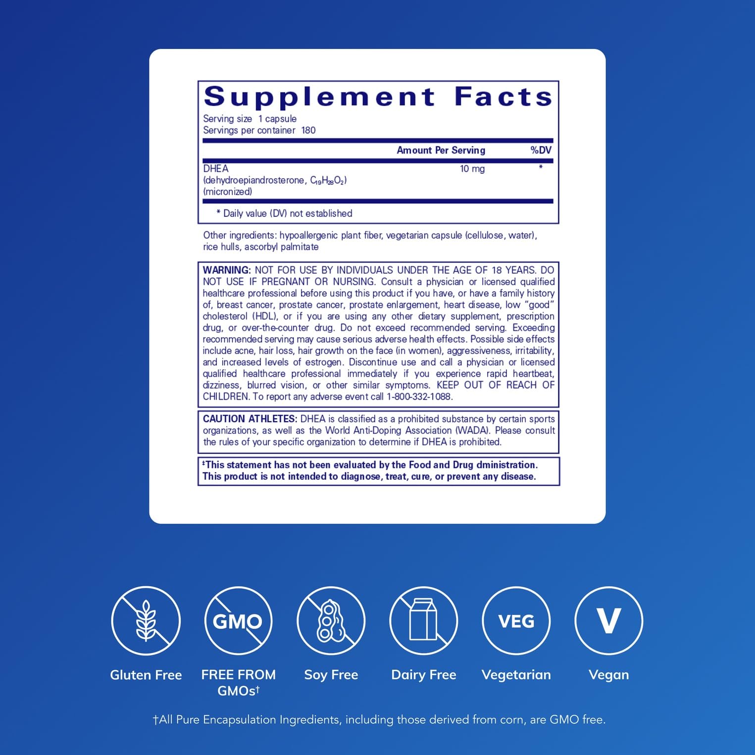 Pure Encapsulations cápsula en primer plano con textura micronizada para mejor absorción