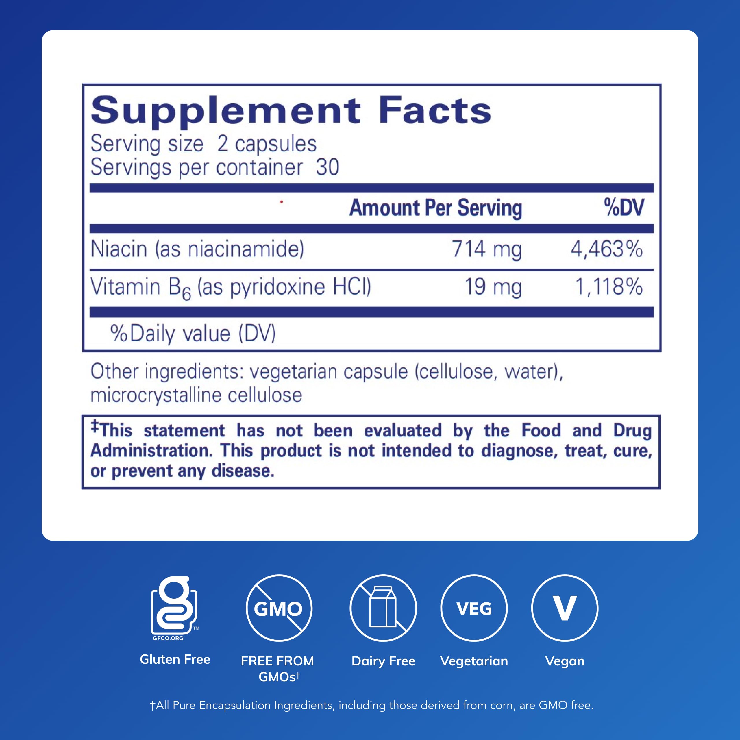 Pure Encapsulations cápsula en primer plano que destaca calidad y pureza