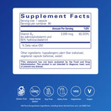 Pure Encapsulations detalle de la cápsula para apreciar textura y calidad vegana