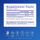 Pure Encapsulations cápsulas en mano para ver tamaño y facilidad de uso