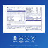 Pure Encapsulations cápsulas en primer plano mostrando textura y calidad, beneficio de absorción