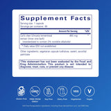 Pure Encapsulations detalle de la etiqueta y tapa, calidad verificable