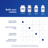 Pure Encapsulations CholestePure botella abierta mostrando contenido y acceso fácil
