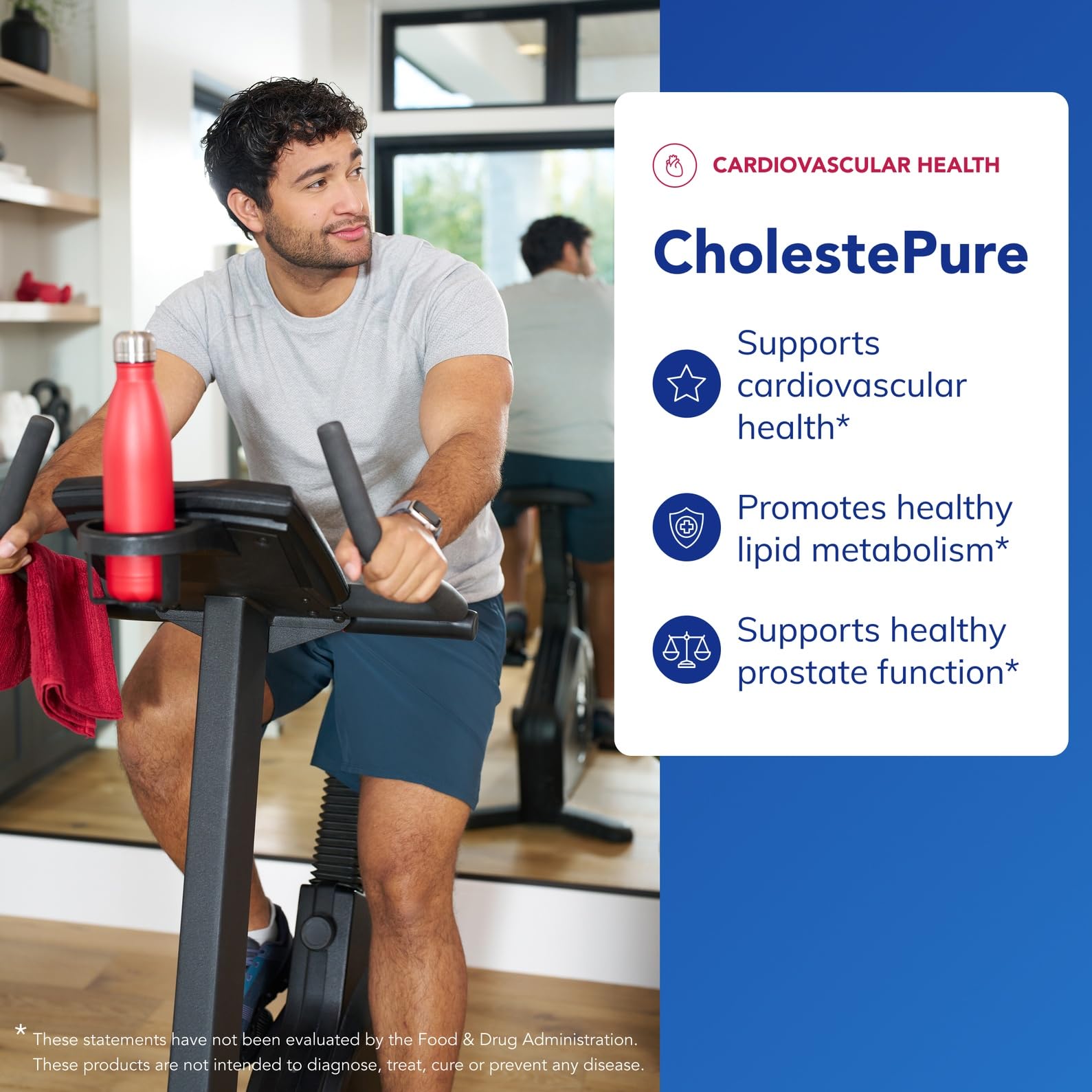 Pure Encapsulations CholestePure en mano para ilustrar dosificación práctica