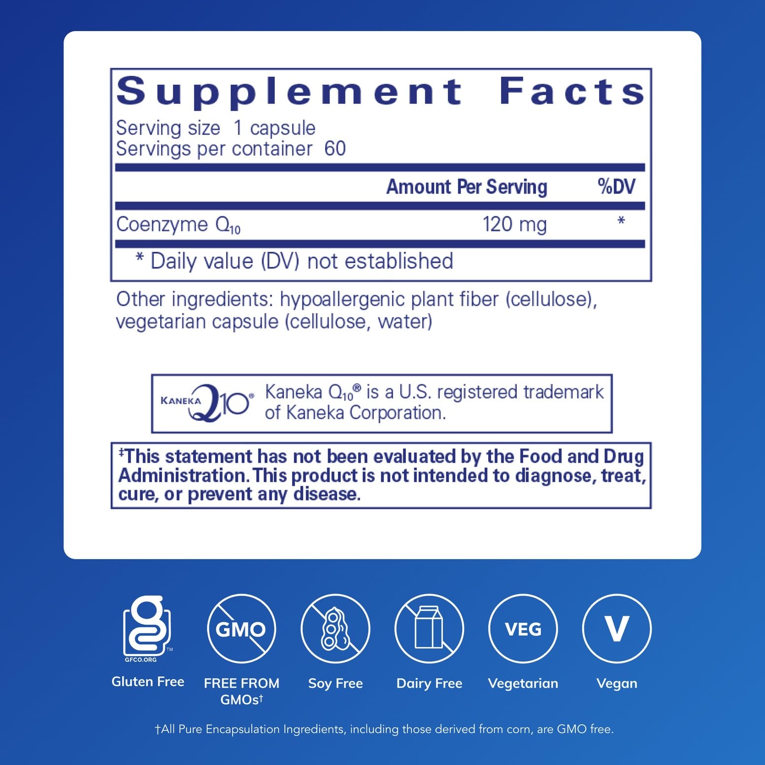 Pure Encapsulations CoQ10 cápsula abierta detalle del contenido favoreciendo absorción