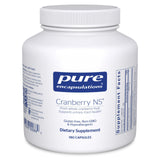 Pure Encapsulations frasco frontal mostrando etiqueta y beneficio de apoyo urinario