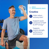 Pure Encapsulations creatine cucharita con polvo destaca dosificación exacta