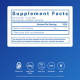 Pure Encapsulations creatine textura del polvo muestra mezcla fácil