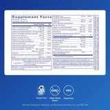 Pure Encapsulations detalle de la etiqueta legible con ingredientes y pureza